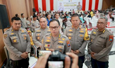 Rakorbin-SSDM-Polri,-Biro-SDM-Polda-Jatim-Gelar-Bakti-Sosial-dan-Kesehatan-Gratis